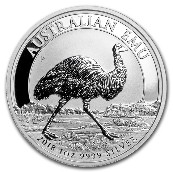 2018 Australia 1 oz Silver Emu MS70 PCGS (Emu Label) Coin For Sale Megan's Top SKUs APMEX